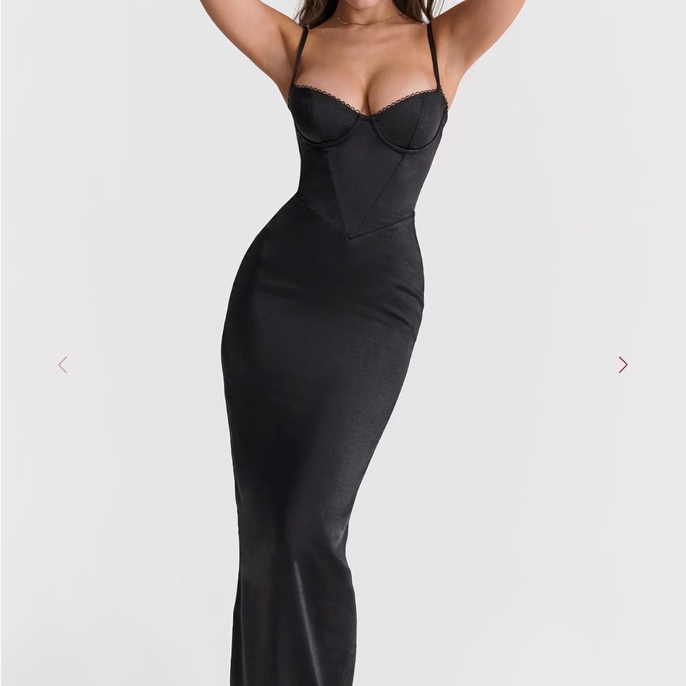 House of CB Black Maxi Dress